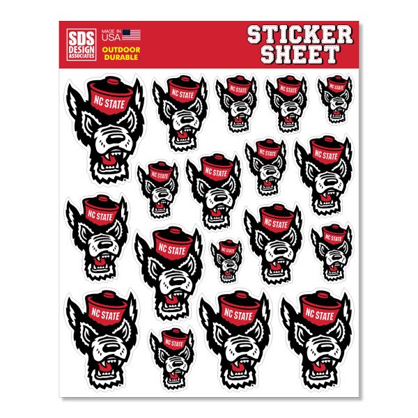 Sticker Sheet Wolfhead